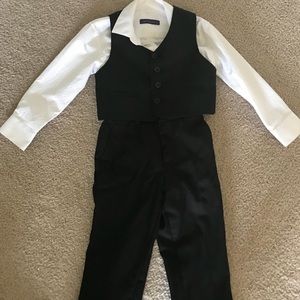 Boys 3 piece suit - pants, shirt and vest